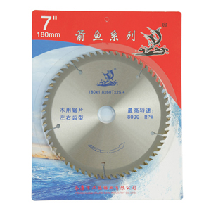 合金鋸片7x60t（箭魚(yú)牌）